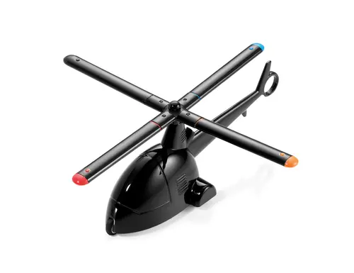 Suvenir de birou elicopter, Troika - READY 4 TAKE OFF, negru - 1