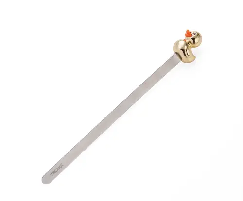 Semn de carte Troika-BOOKMARK DUCK, auriu - 1