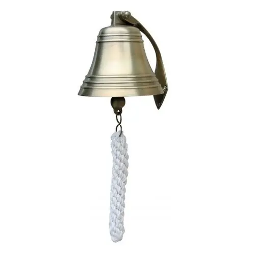 Корабна камбана, стар месинг, Ø: 12,5 см