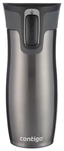 Θερμική κούπα από ανοξείδωτο ατσάλι CONTIGO West Loop Gunmetal Θερμική κούπα από ανοξείδωτο ατσάλι CONTIGO West Loop Gunmetal