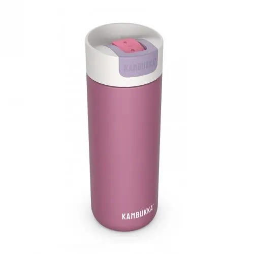 Термочаша ​от неръждаема стомана Kambukka Olympus с термокапак Snapclean®, 500 мл, Aurora Pink