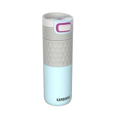 Термочаша от неръждаема стомана Kambukka Etna Grip с термокапак 3 в 1 Snapclean®, 500 мл, Bubblegum