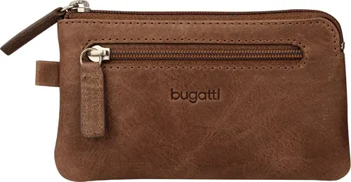 Δερμάτινη θήκη κλειδιών Bugatti Volo καφέ - 1