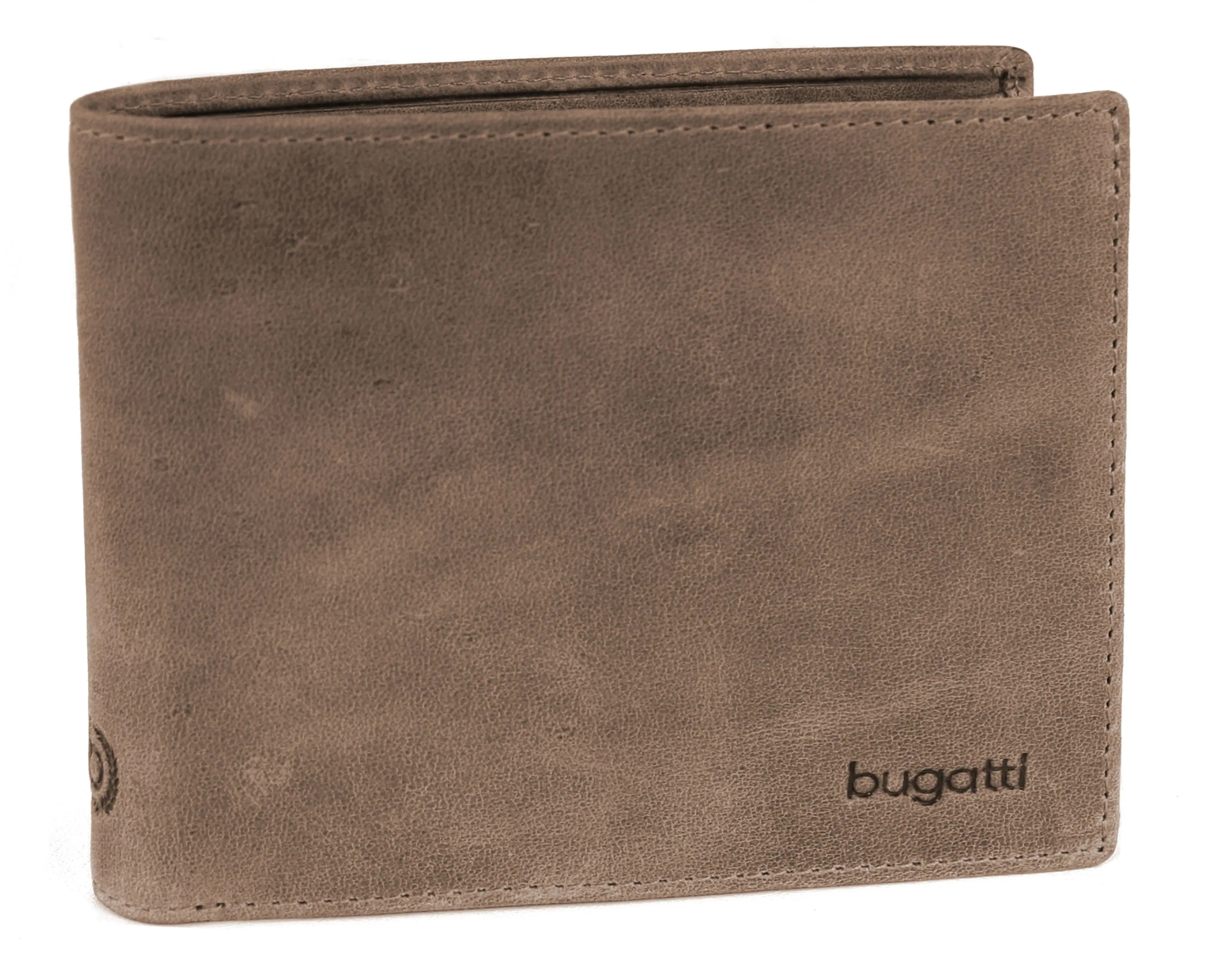 Кожен портфейл Bugatti Volo 12CC хоризонтален, кафяв