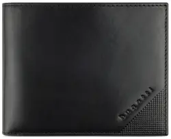 Кожен портфейл Bugatti Nobile With Flap, черен