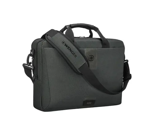 Чанта за лаптоп Wenger  MX ECO Brief 16", тъмносива