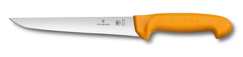 Cuțit profesional Swibo® pentru înțepat și tăiat, drept, cu lamă rigidă, 25 cm
