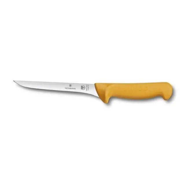 Cuțit profesional Swibo® pentru dezosat, drept, îngust, cu lamă flexibilă, 16 cm
