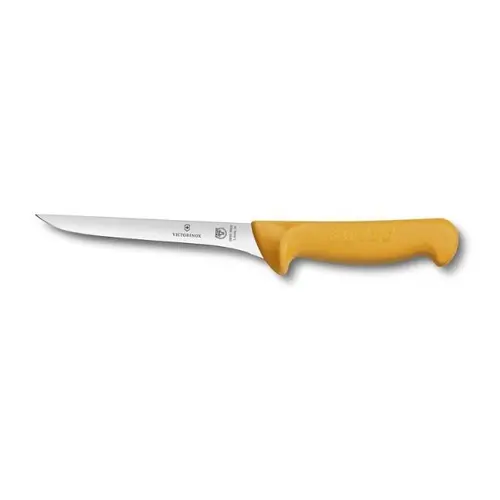 Cuțit profesional Swibo® pentru dezosat, drept, îngust, cu lamă flexibilă, 16 cm - 1