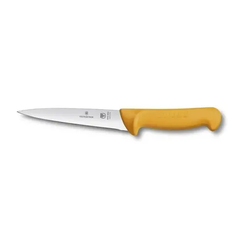 Cuțit profesional Swibo® pentru înjunghiere și tăiere, drept, lamă rigidă, 13 cm - 1