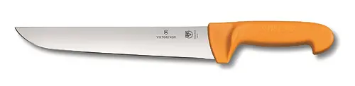 Cuțit profesional Swibo®, de măcelar, drept, lamă rigidă, 26 cm - 1