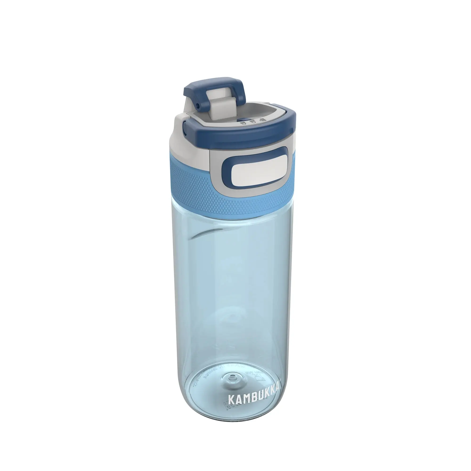 Sticlă de apă din Tritan Kambukka Elton, fără BPA, cu capac 3 în 1 Snapclean®, 500ml, Tropical Blue