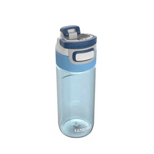 Sticlă de apă din Tritan Kambukka Elton, fără BPA, cu capac 3 în 1 Snapclean®, 500ml, Tropical Blue - 1