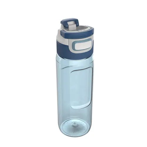 Sticlă de apă din Tritan Kambukka Elton, fără BPA, cu capac 3 în 1 Snapclean®, 750 ml, Crystal Blue - 1