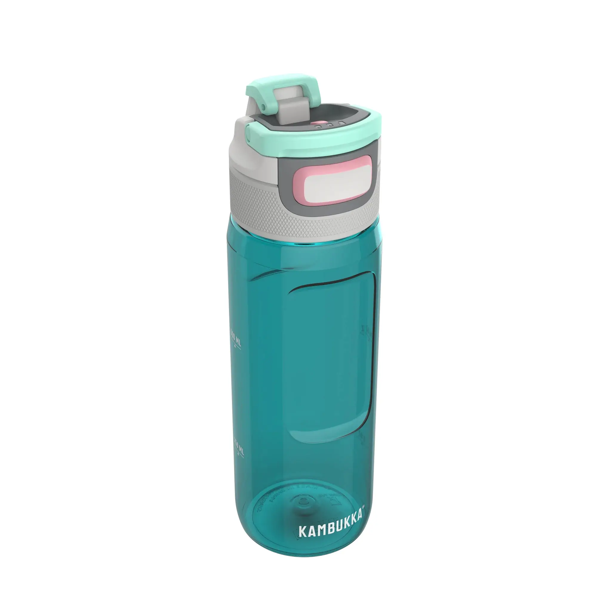 Sticlă de apă din Tritan Kambukka Elton, fără BPA, cu capac 3 în 1 Snapclean®, 750ml, Emerald