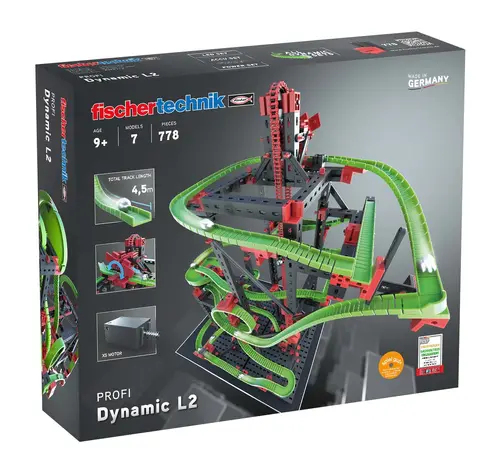 Κατασκευή Fischertechnik Dynamic L2 - Marble run - 1