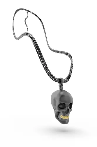 Κολιέ με μενταγιόν Metalmorphose Skull necklace - 1
