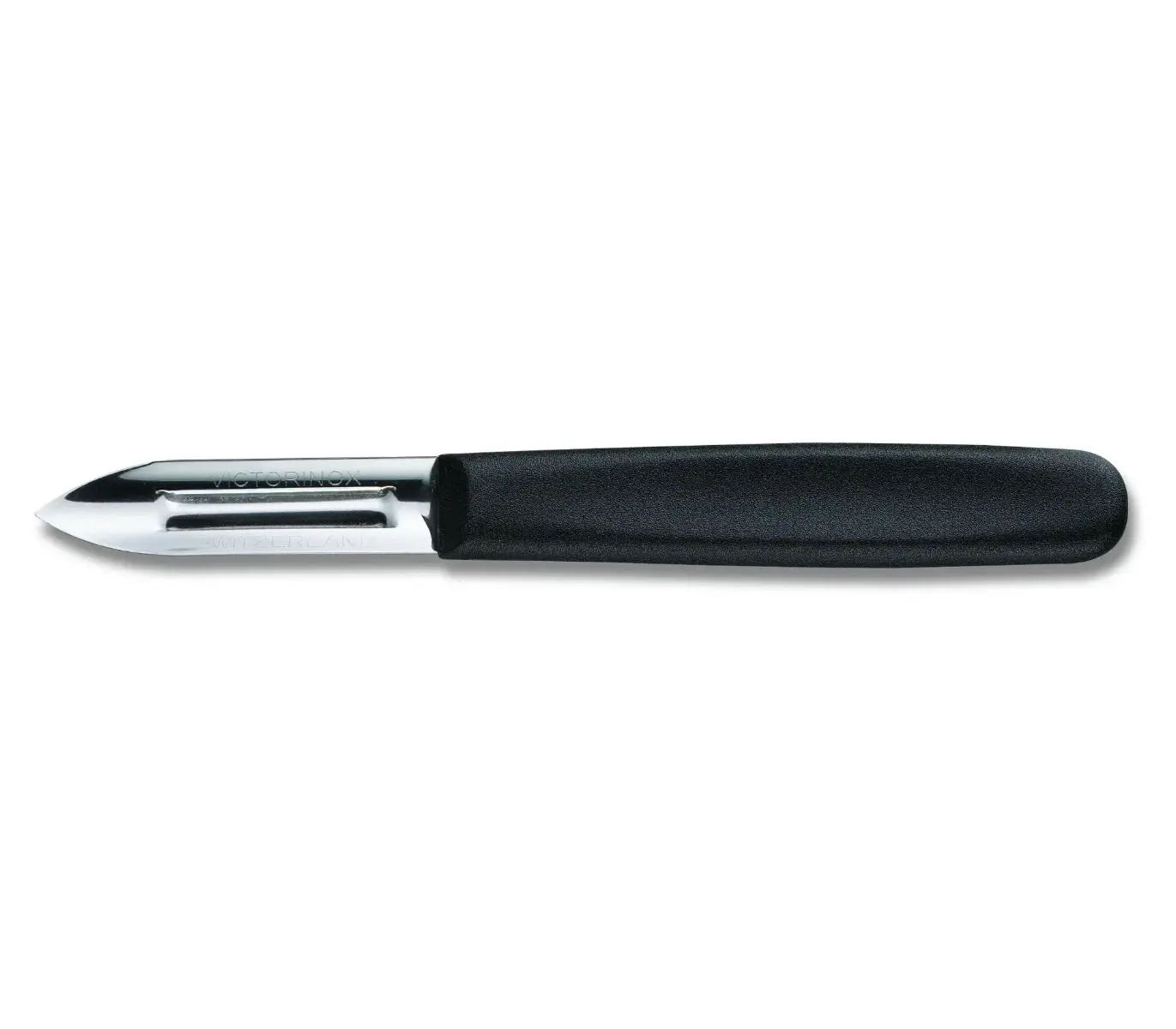 Curățător de cartofi Victorinox cu două lame, negru