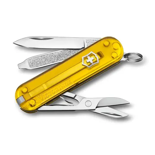 Швейцарски джобен нож Victorinox Classic SD Transparent Tuscan Sun