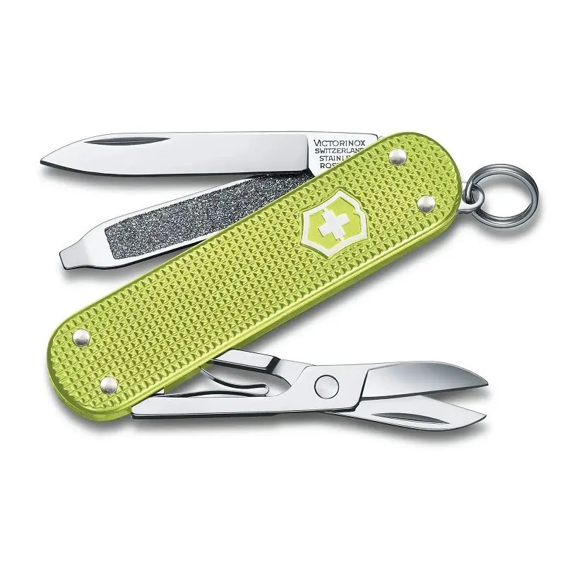 Швейцарски джобен нож Victorinox Classic Alox Lime Twist