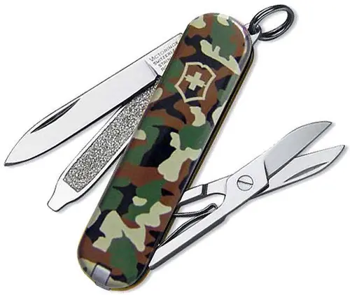 Ελβετικό σουγιάς τσέπης Victorinox Classic Camouflage 0.6223.94 - 1