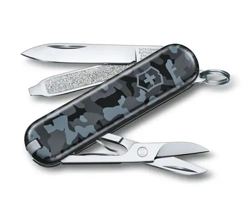 Швейцарски джобен нож Victorinox Classic Navy Camouflage 0.6223.942