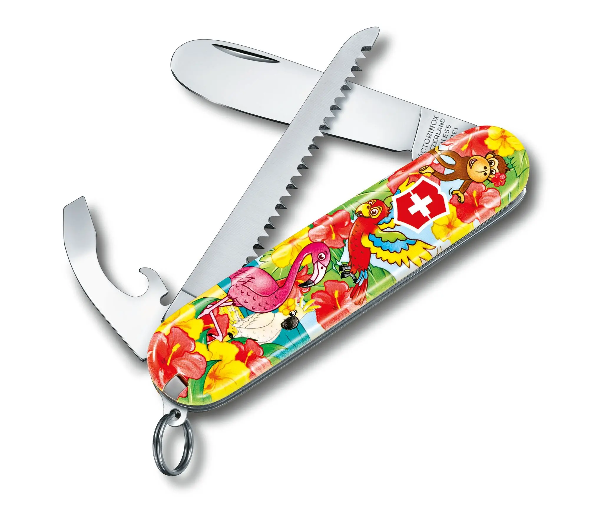 Швейцарски джобен нож Victorinox Children Set, Parrot Edition