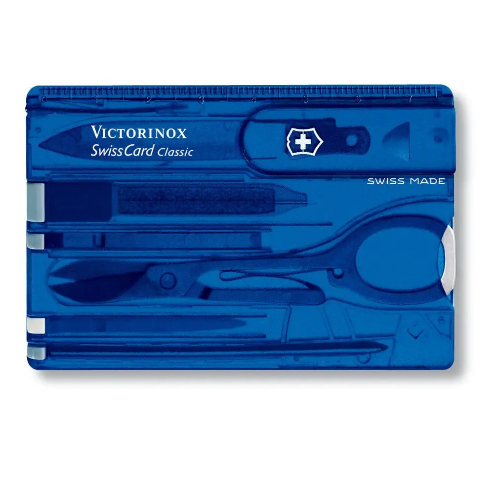 Ελβετικό σουγιάς τσέπης-κάρτα Victorinox SwissCard Sapphire
