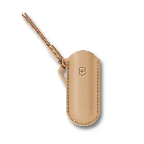 Δερμάτινη θήκη Victorinox Leather Pouch, Wet Sand - 1
