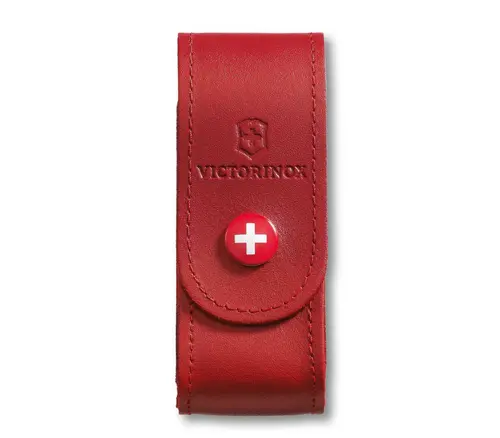 Husă din piele Victorinox Belt Pouch 4.0520.1, roșu - 1