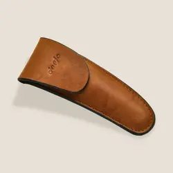 Калъф за ножове Deejo 37g, Belt leather sheath natural