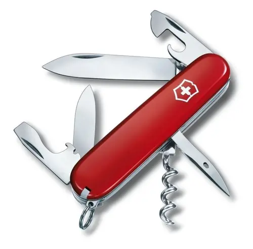 Ελβετικός σουγιάς τσέπης Victorinox Spartan, κόκκινος - 1