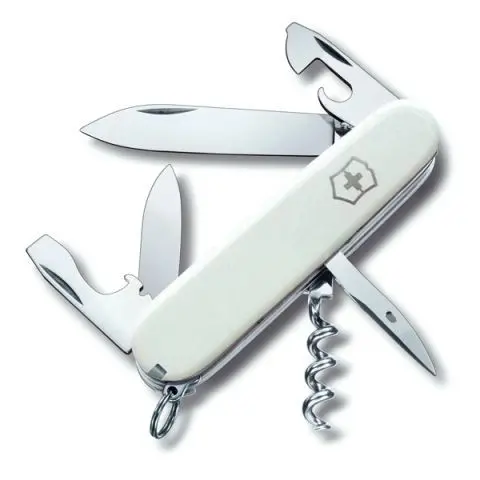 Швейцарски джобен нож Victorinox Spartan, бял