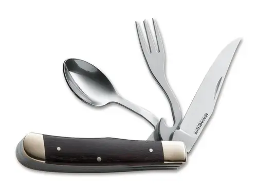 Σουγιάς τσέπης Boker Magnum Bon Appetite, με πιρούνι και κουτάλι - 1