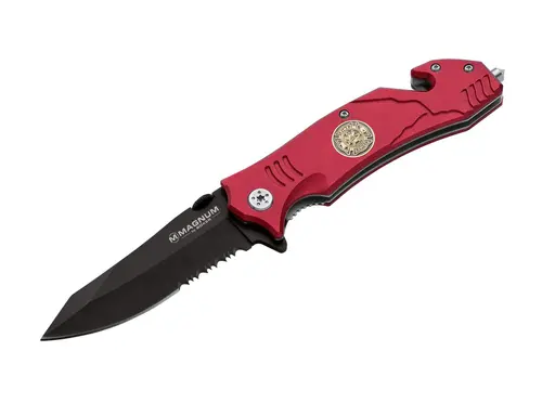 Джобен нож Boker Magnum Fire Fighter Red
