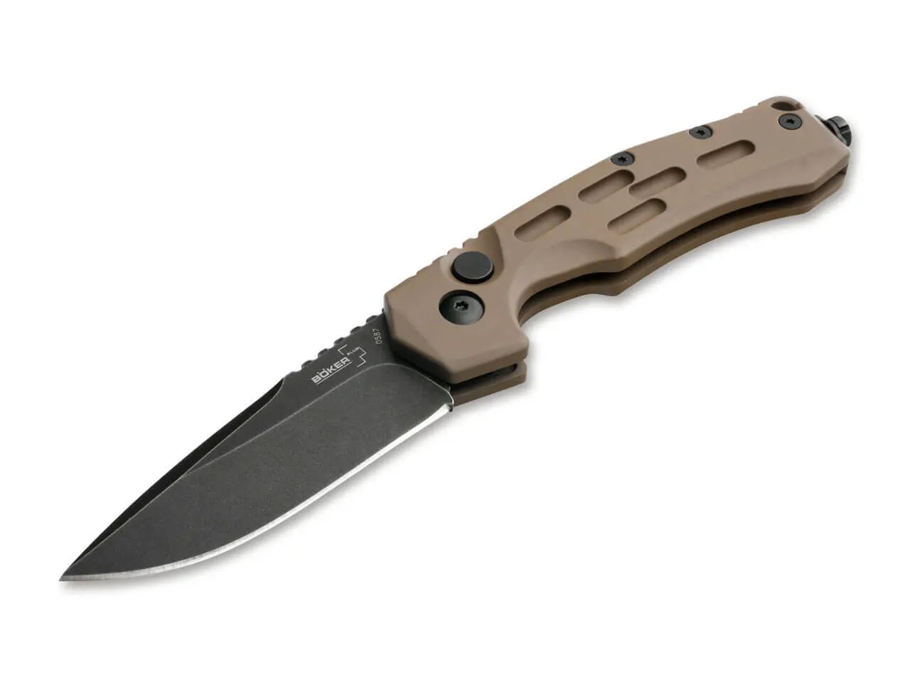 Джобен нож Boker Plus Thunder Storm Auto Coyote