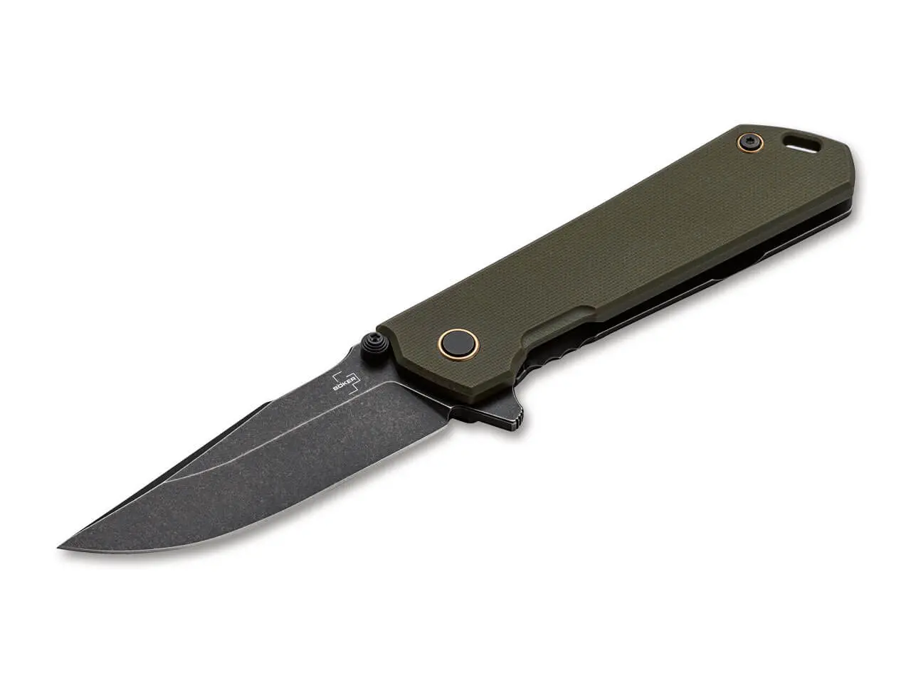 Джобен нож Böker Plus Kihon Assisted OD Green