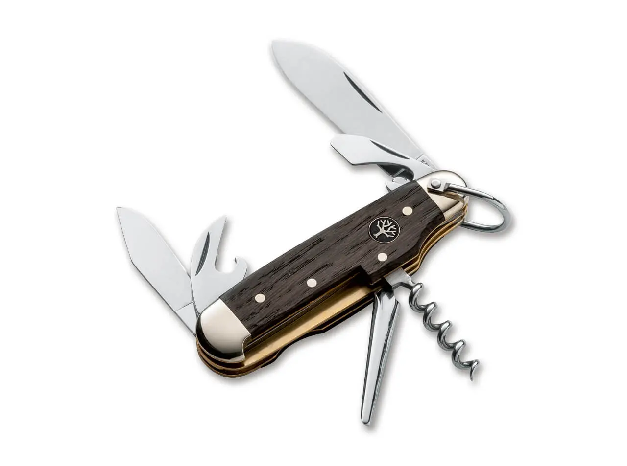 Джобен нож Boker Solingen Camp Knife Smoked Oak