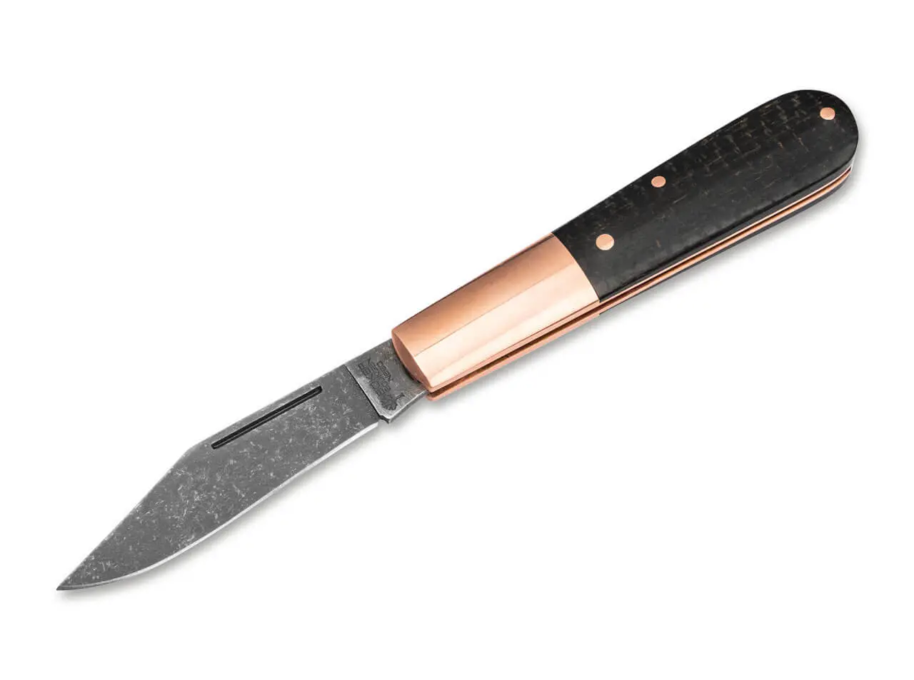 Джобен нож Boker Solingen Barlow Copper Integral Micarta