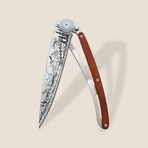 Σουγιάς Deejo 37g, Coral wood / Mountain - 1