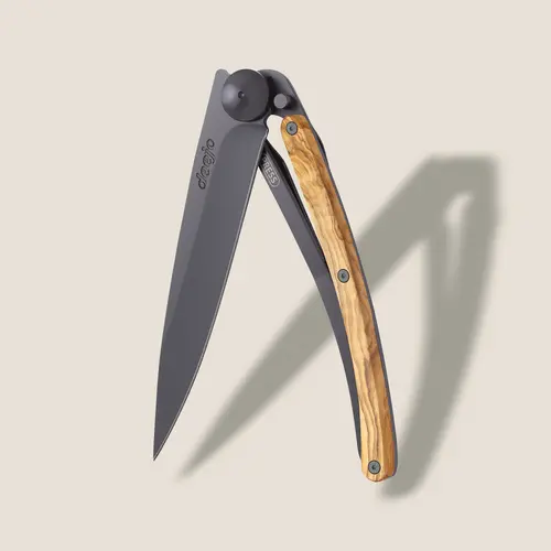 Сгъваем нож Deejo 390g, Olive wood