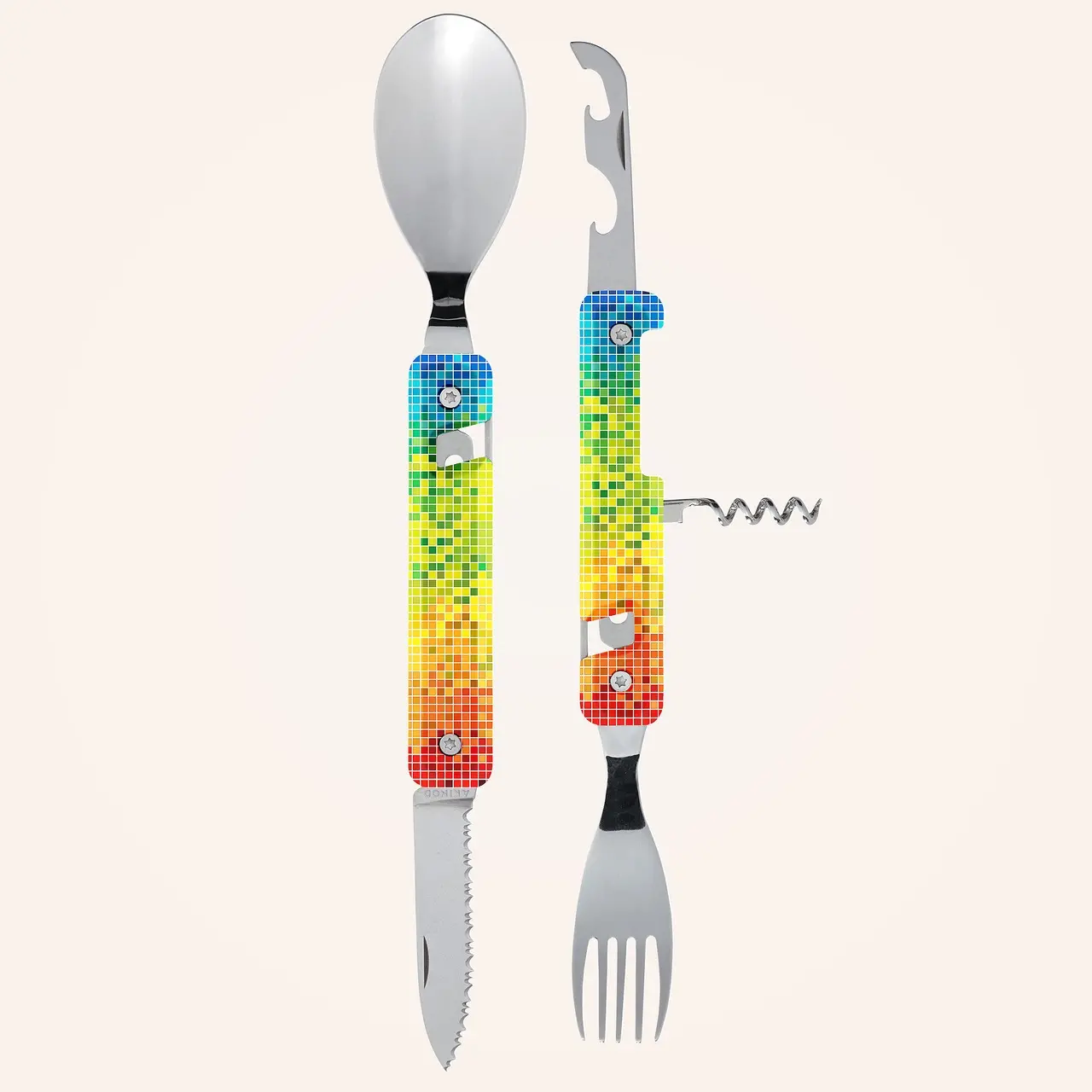 Set pentru masă Akinod Multifunction Cutlery 13H25, Pixel