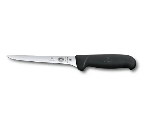 Нож за обезкостяване Victorinox Fibrox® Pro Boning Knife, извито и тясно острие, 150 мм