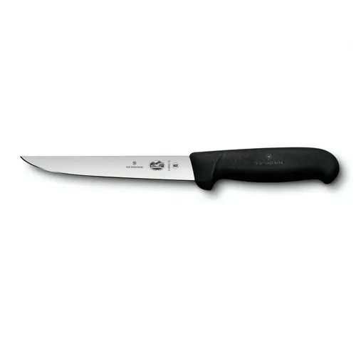Μαχαίρι κουζίνας Victorinox Fibrox για ξεκοκάλισμα, ίσια λεπίδα, 150mm, μαύρο - 1