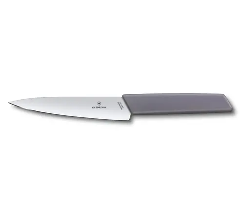 Кухненски нож Victorinox Swiss Modern Office Knife, универсален, 15 см, лилав