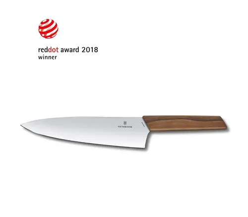 Μαχαίρι κουζίνας Victorinox Swiss Modern Carving Knife, γενικής χρήσης, 20 cm, καρυδιά - 1