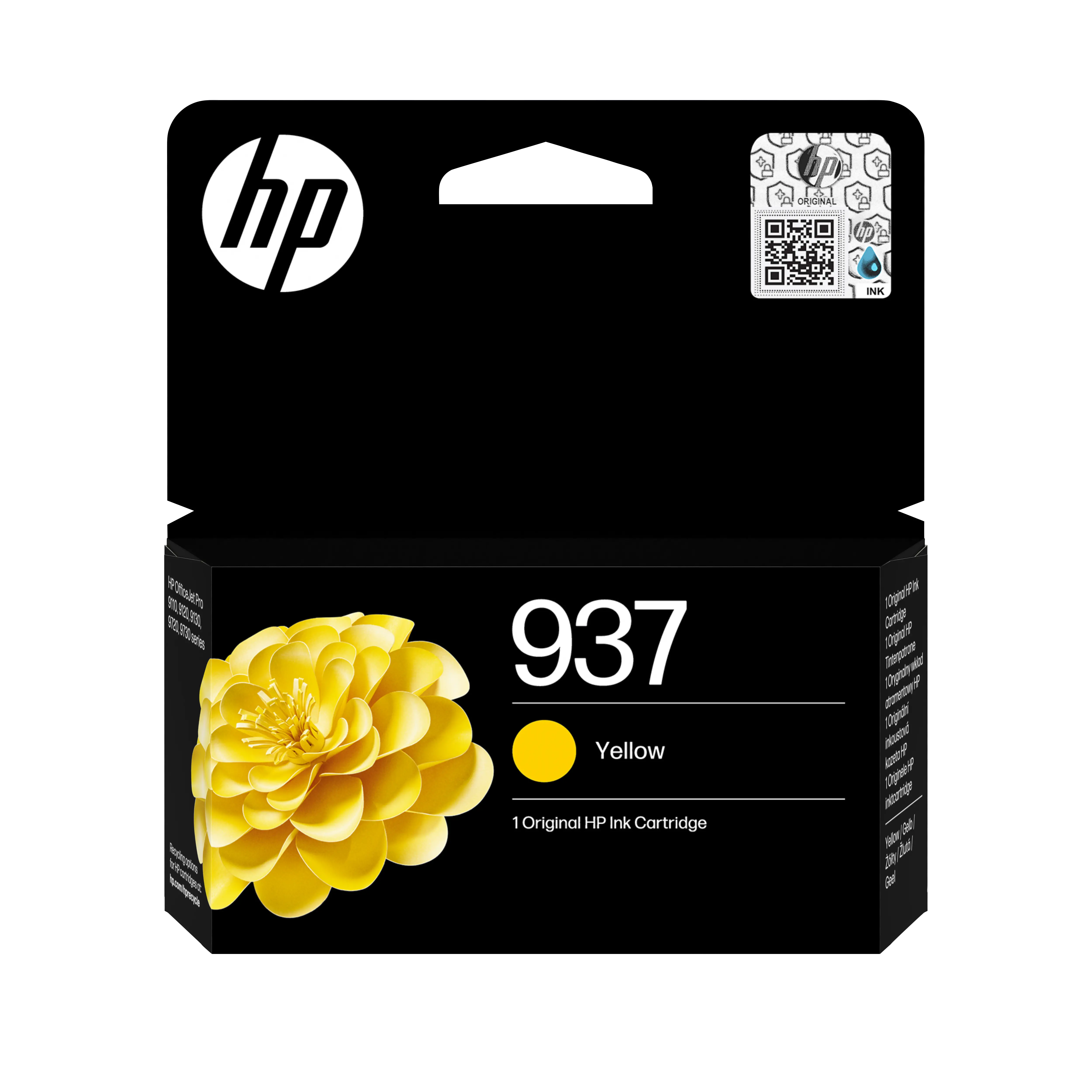 Консуматив, HP 937 Yellow Original Ink Cartridge