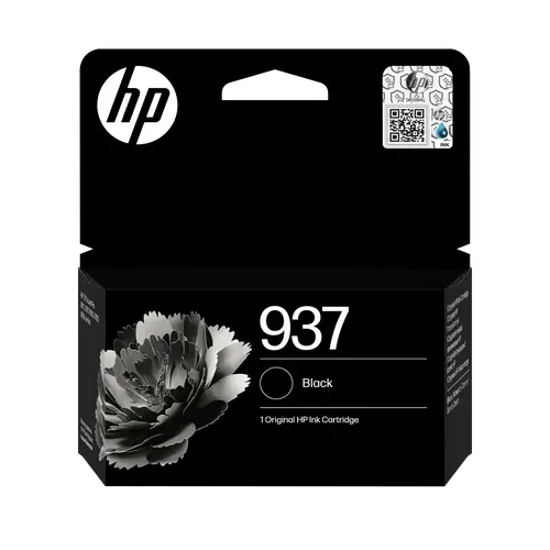 Consumabil, HP 937 Black Original Ink Cartridge - 1