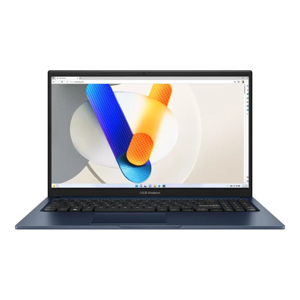 Лаптоп, Asus Vivobook X1504VA-NJ924, I5-1335U,15.6" FHD,(1920x1080),16GB, SSD 512GB, No OS, Blue