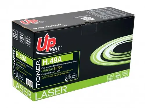 Тонер касета, UPRINT, Черен – съвместима с HP Q5949A и Canon EP708